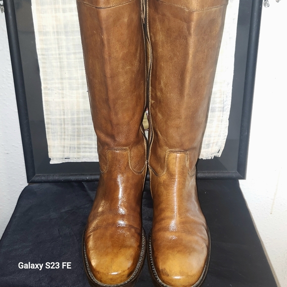Buttero Italian Heeled Riding Boot Size 38 - Picture 9 of 10